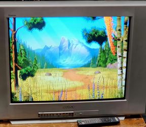 27" CRT TV Trinitron WEGA Flat screen model 2003