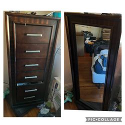 5 Drawer And Mirror Dresser