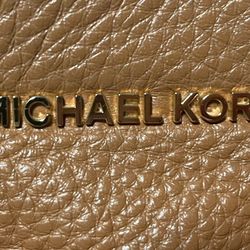 Michael Kors Cognac Leather Purse 