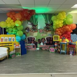 Cocomelon Birthday Decor 