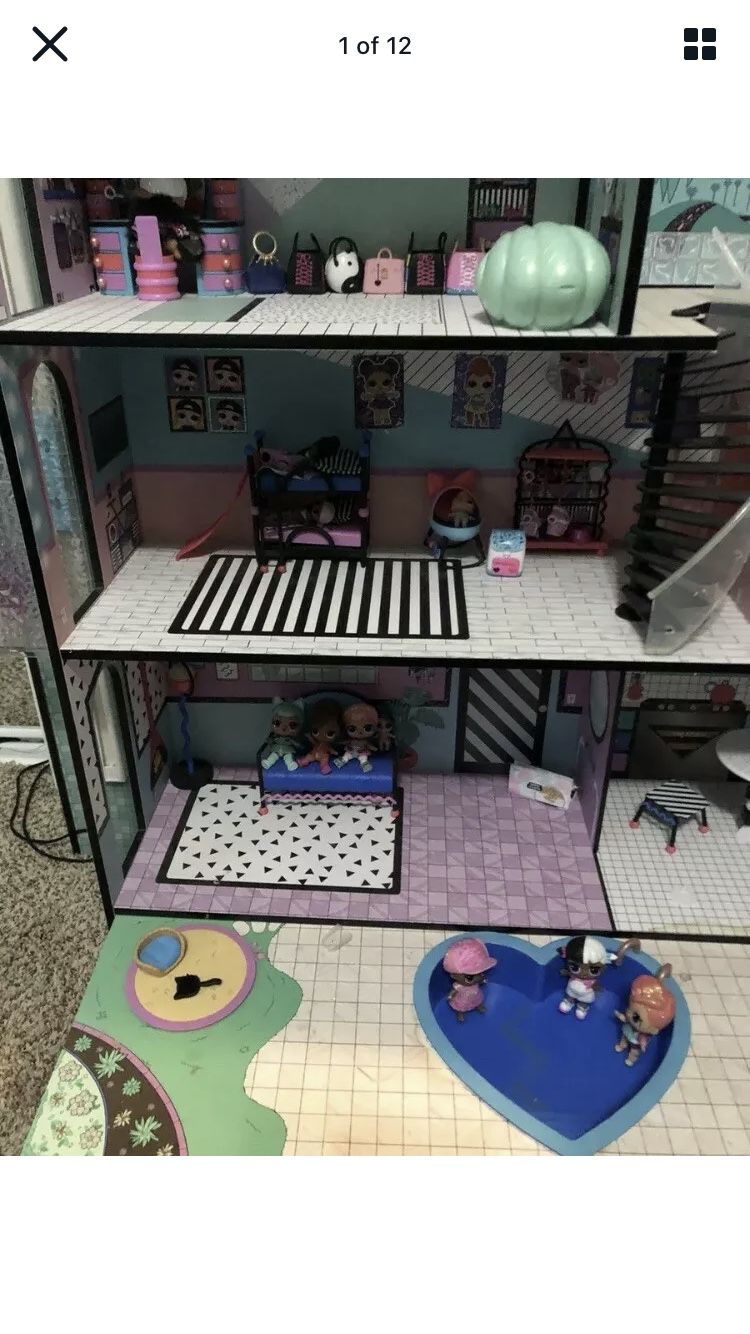 Lol Surprise Doll House / Shopkins 150 + Pieces