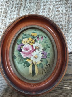 Vintage original oil paint