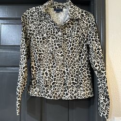 Leopard Jacket Sz S