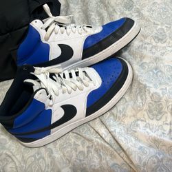 Nike Court Vision Mid Black Royal