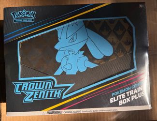Pokémon TCG crown zenith Pokemon center etb