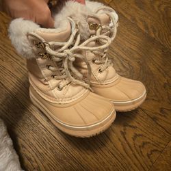 Toddler Girl Snow Boots Size 7 London Fog