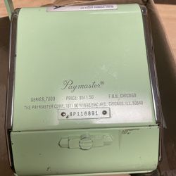 Vintage Accountant Machine 