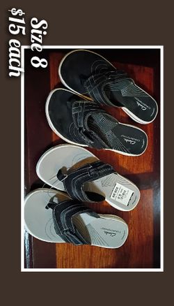 Clarks Cloudsteppers Sandals Size 8
