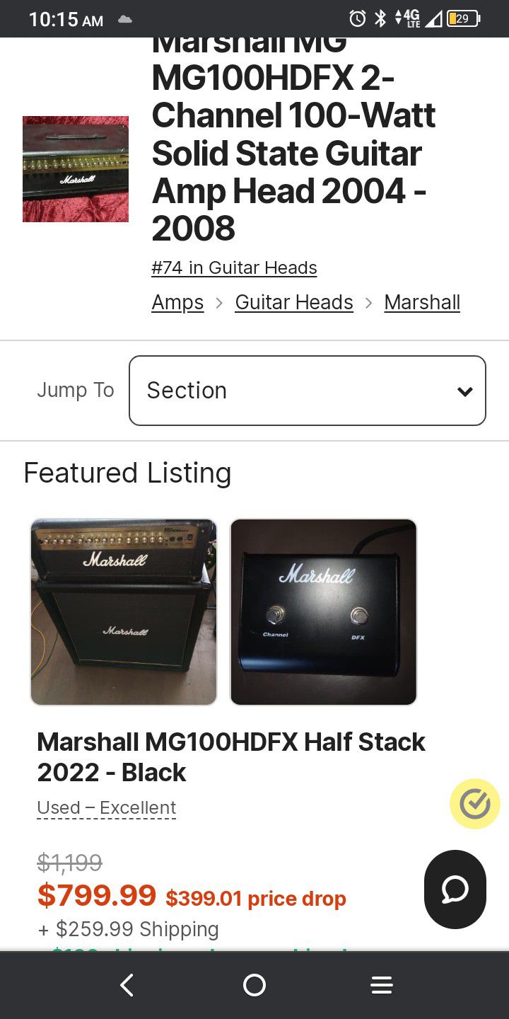 Marshall Half Stack