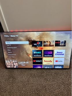 43” TCL Roku TV