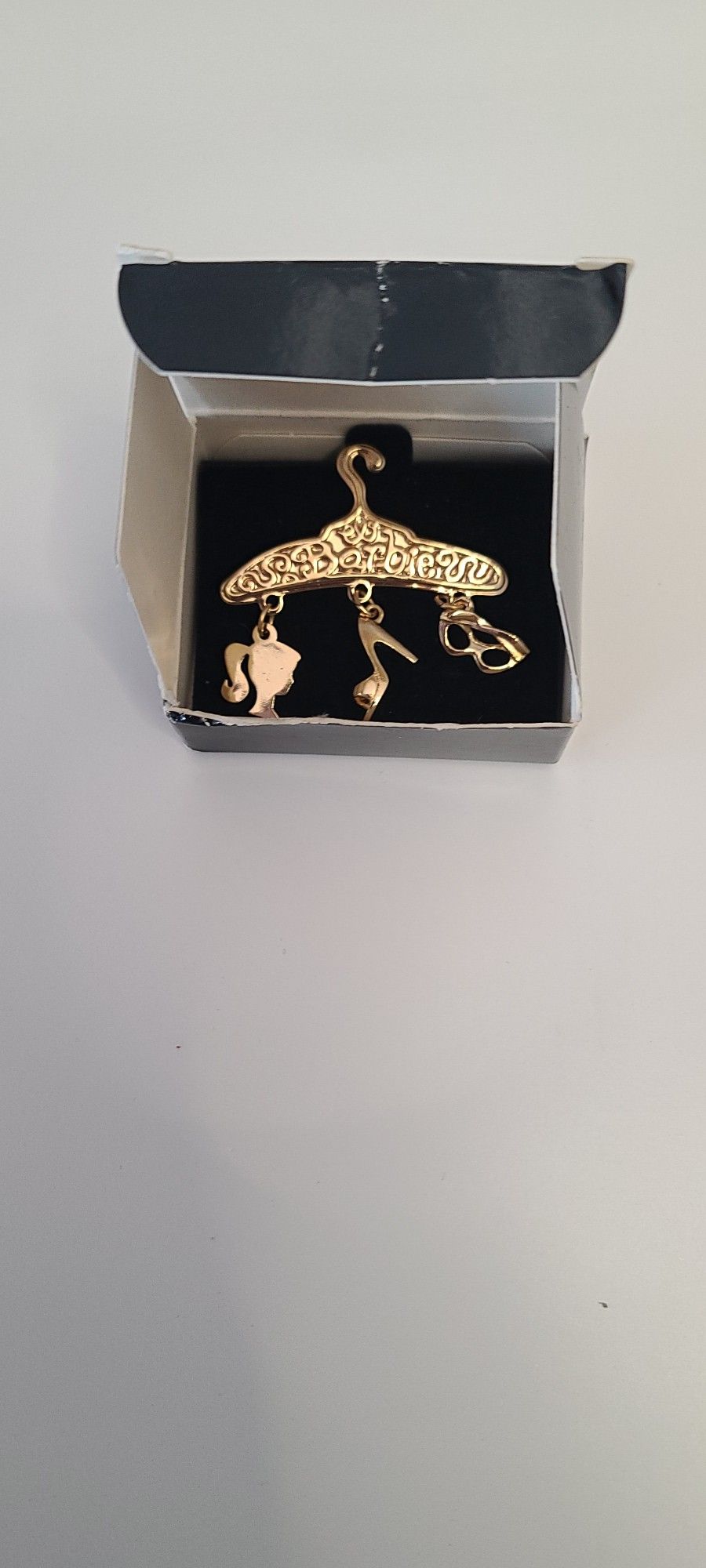 Barbie Charm Pin