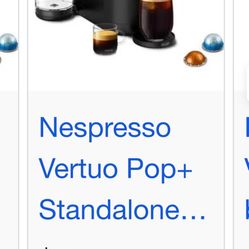 Nespresso Vertuo Pop