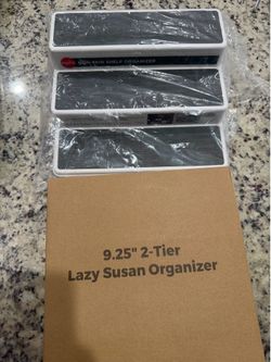 New: lot of 2 tier organizer & shelf organizer
