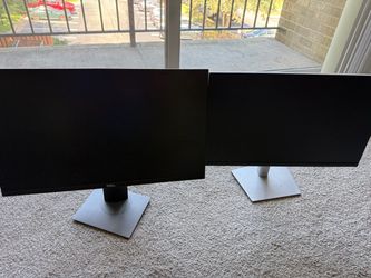 Dell Monitor and Curved Monitor – Set of 2