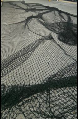 Batting cage net