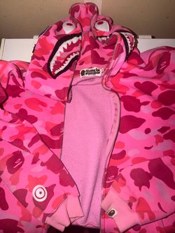 Pink Bape Hoodie