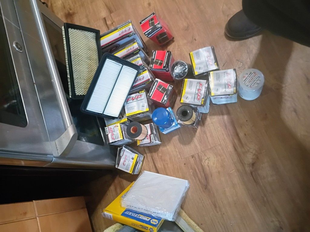 New Oil & Air Filters