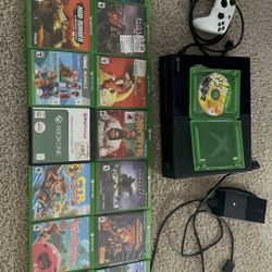 Xbox One Black With Controller 500gb 