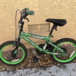 Kids BMX Bike – Green “Invader” 16”