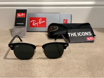 NEW-Raybans Clubmaster