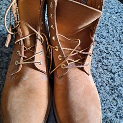 TIMBERLAND.  SIZES 13 AND 7.5. GUARANTEED WATERPROOF. 