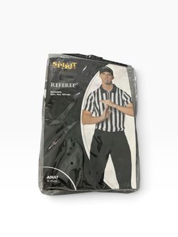 Spirit Adult Referee Costume Size Small