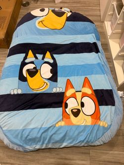 New Kids Floor Lounger Floor Pillow & Chair, Bluey 47"X69