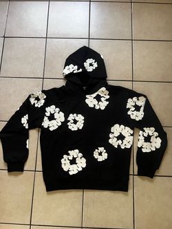 Denim Tears Cotton Wreath Hoodie Black