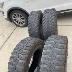 Mud tires Toyo 0pen Country and Cooper
