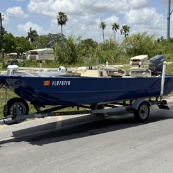 16’ LOWE Aluminum Bass Boat. Well Maintained