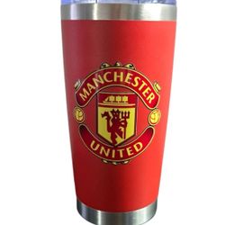 Manchester United  Insulated Tumbler 20 Oz Stainless Steel. 
