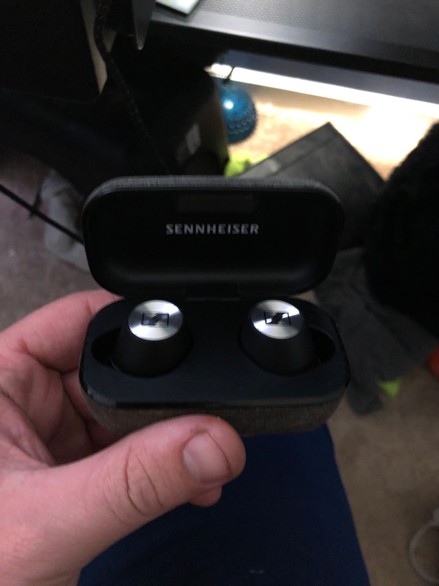 Sennheiser momentum true wireless headphones