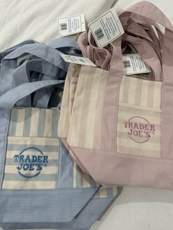 NEW TRADER JOE’s STRIPED BAGS