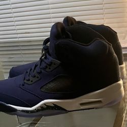 Midnight Navy Blue 5’s