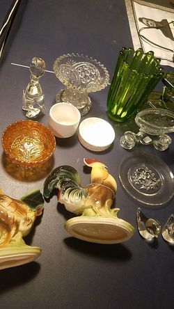 ASSORTED GLASSWARE