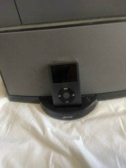 Bose speaker and 120 g iPod