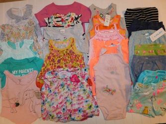 Baby Girls Clothes Lot 6-9M Summer Outfits