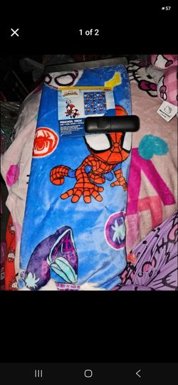 Spidey And Friends Toddler Blanket