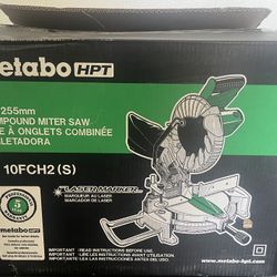 Metabo 10" Compound Miter Saw 