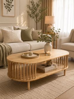 Stunning Coffee Table - Warm Natural Wood