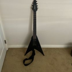 7string Flying V Jackson Guitar