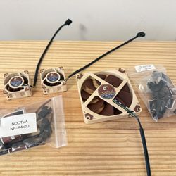 3X Noctua 12V 4-Pin Silent Fans