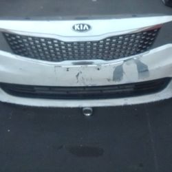 2016--2018 Kia Optima Complete Front Bumper With All The Accessories.