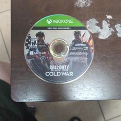 Xbox One Call Of Duty Cold War