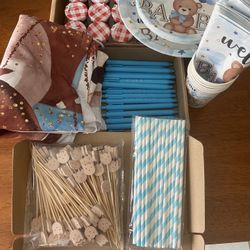 Baby Shower Party Supplies & Decorations