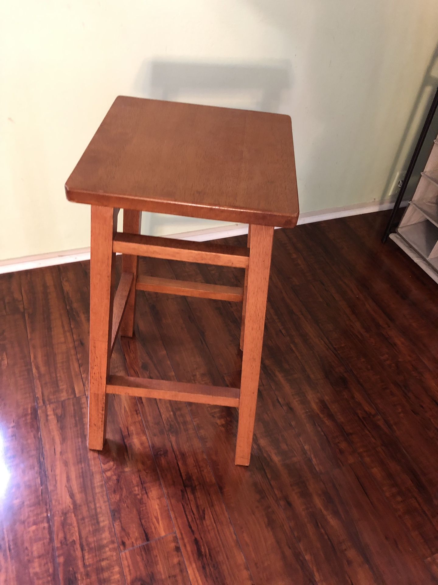 3 wooden stools for sale