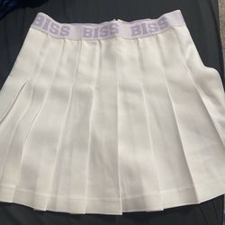 Biss tennis mid length skirt