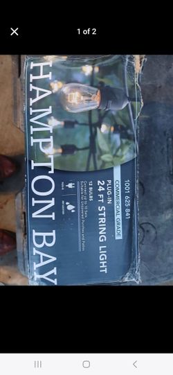 72 Lights Hampton Plug In String Lights ,Commercial Grade