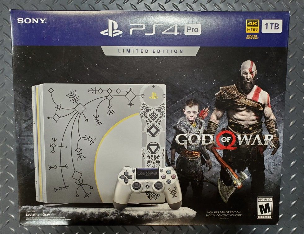 Sony PS4 Pro God of War Console Bundle