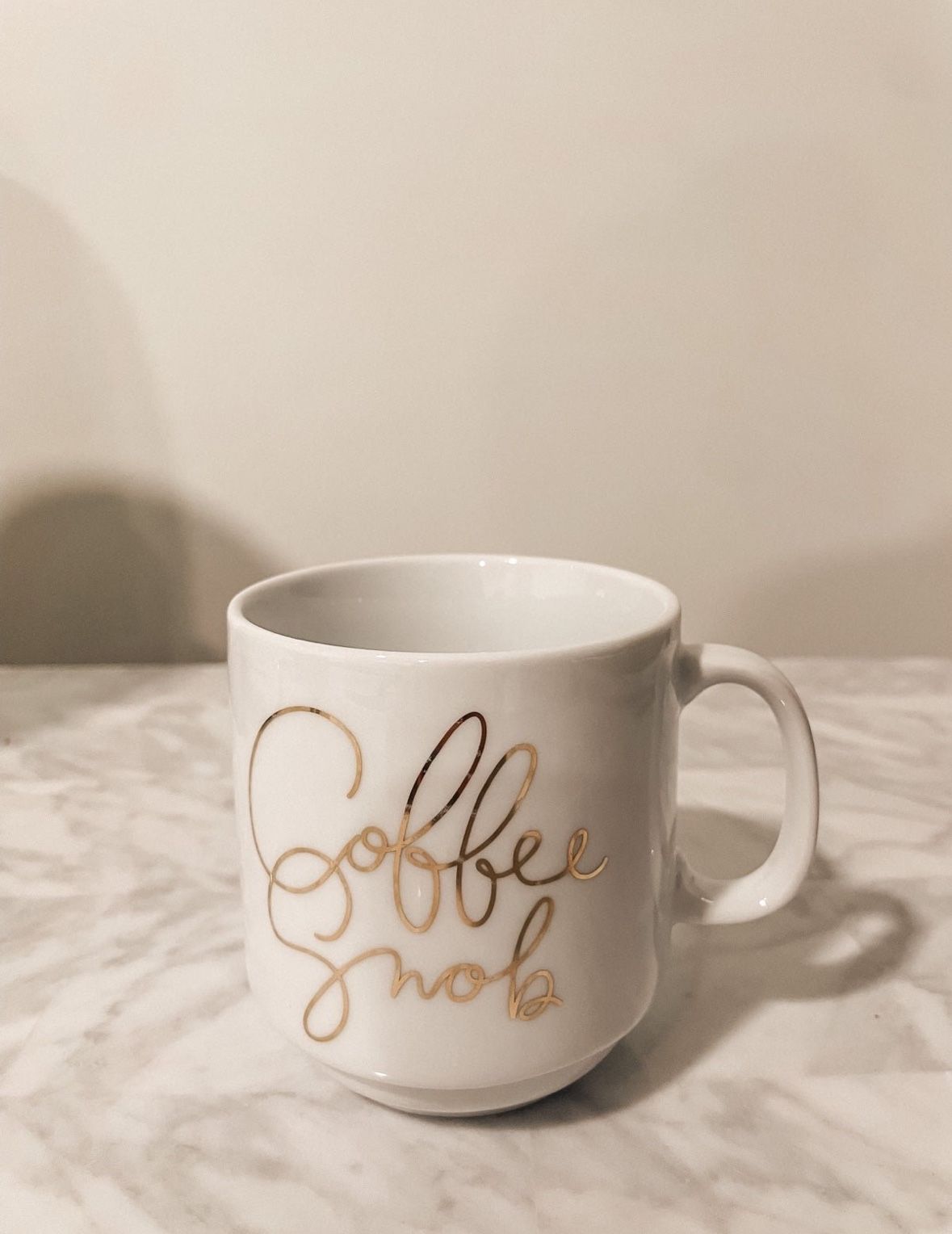 Bloomingville "Coffee Snob" 10oz Mug